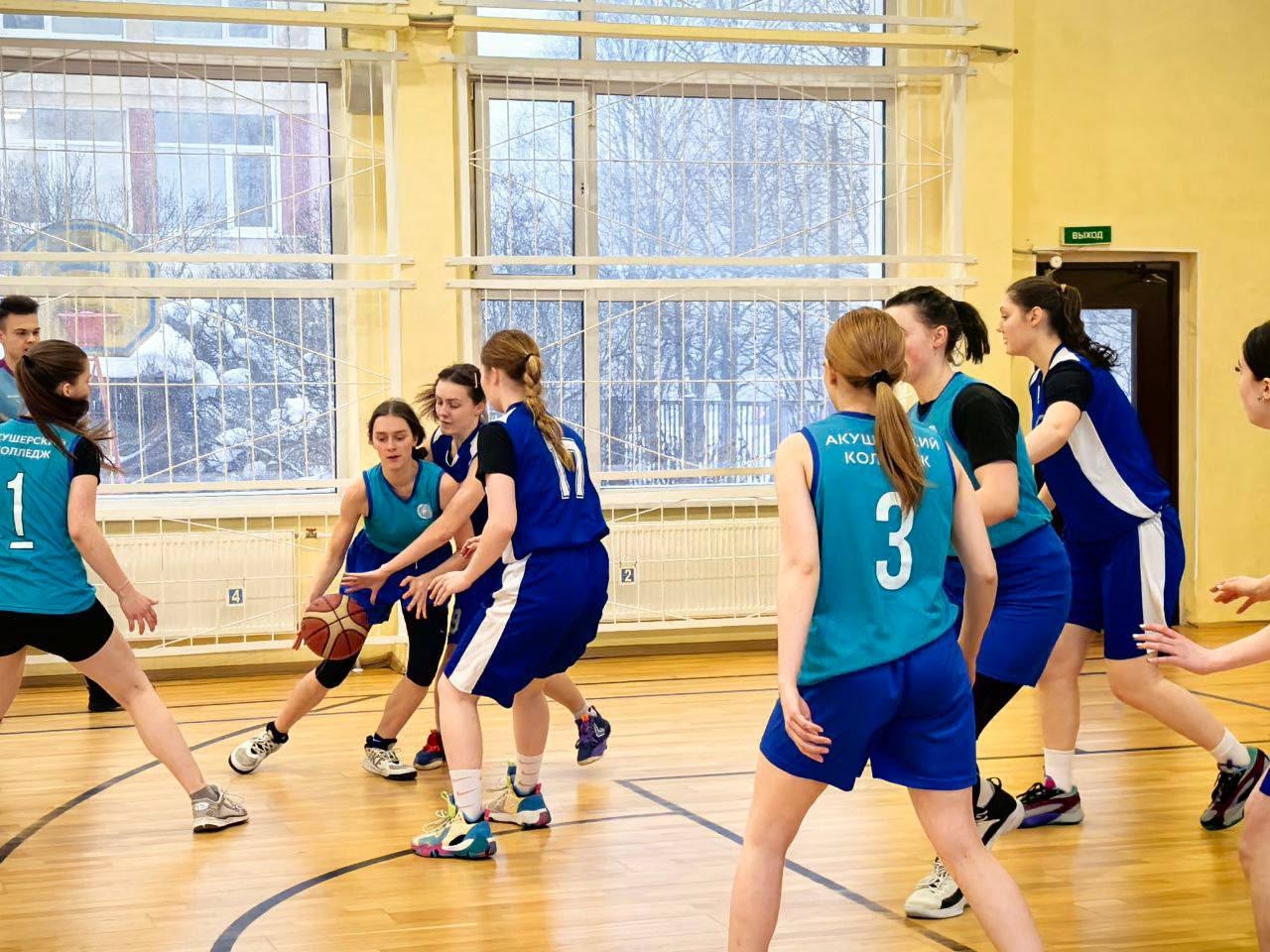 Товарищеская встреча по баскетболу